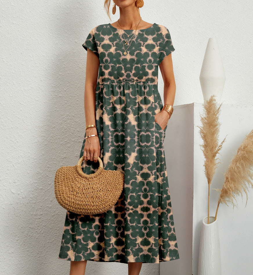 Alva™ | Blomstrete kjole med tidløs eleganse