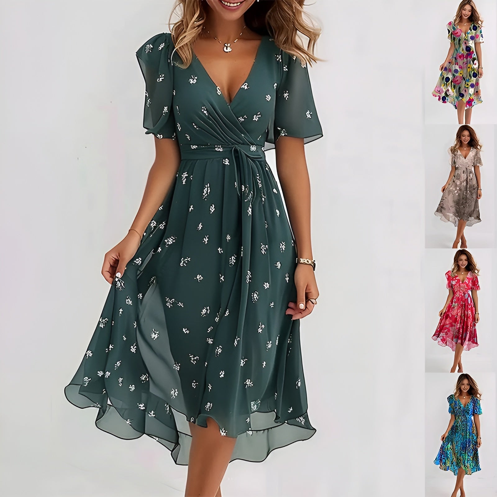 Maja – Elegant Sommer- og Vårkjole
