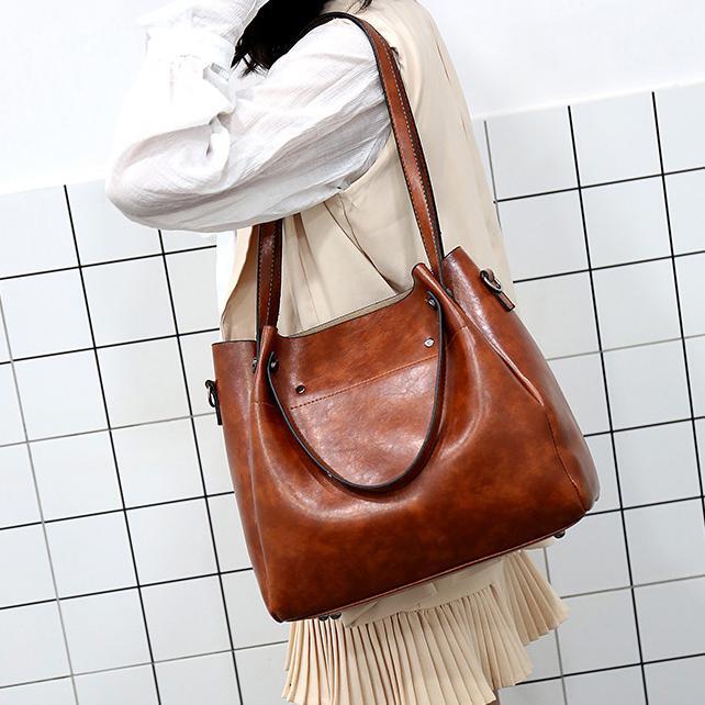 GRETA™ | SETT MED 4 VINTAGE HÅNDVESKER FOR DAMER