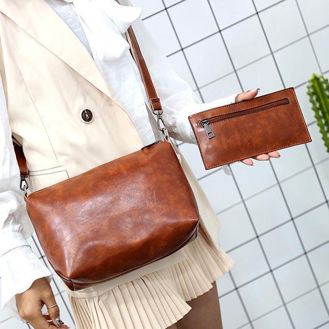 GRETA™ | SETT MED 4 VINTAGE HÅNDVESKER FOR DAMER