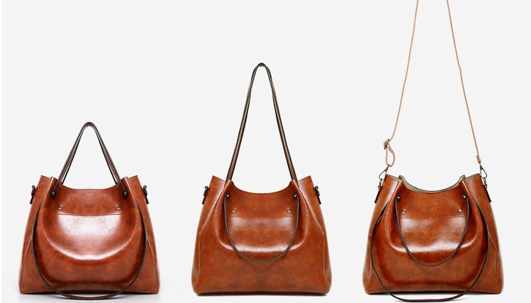 GRETA™ | SETT MED 4 VINTAGE HÅNDVESKER FOR DAMER