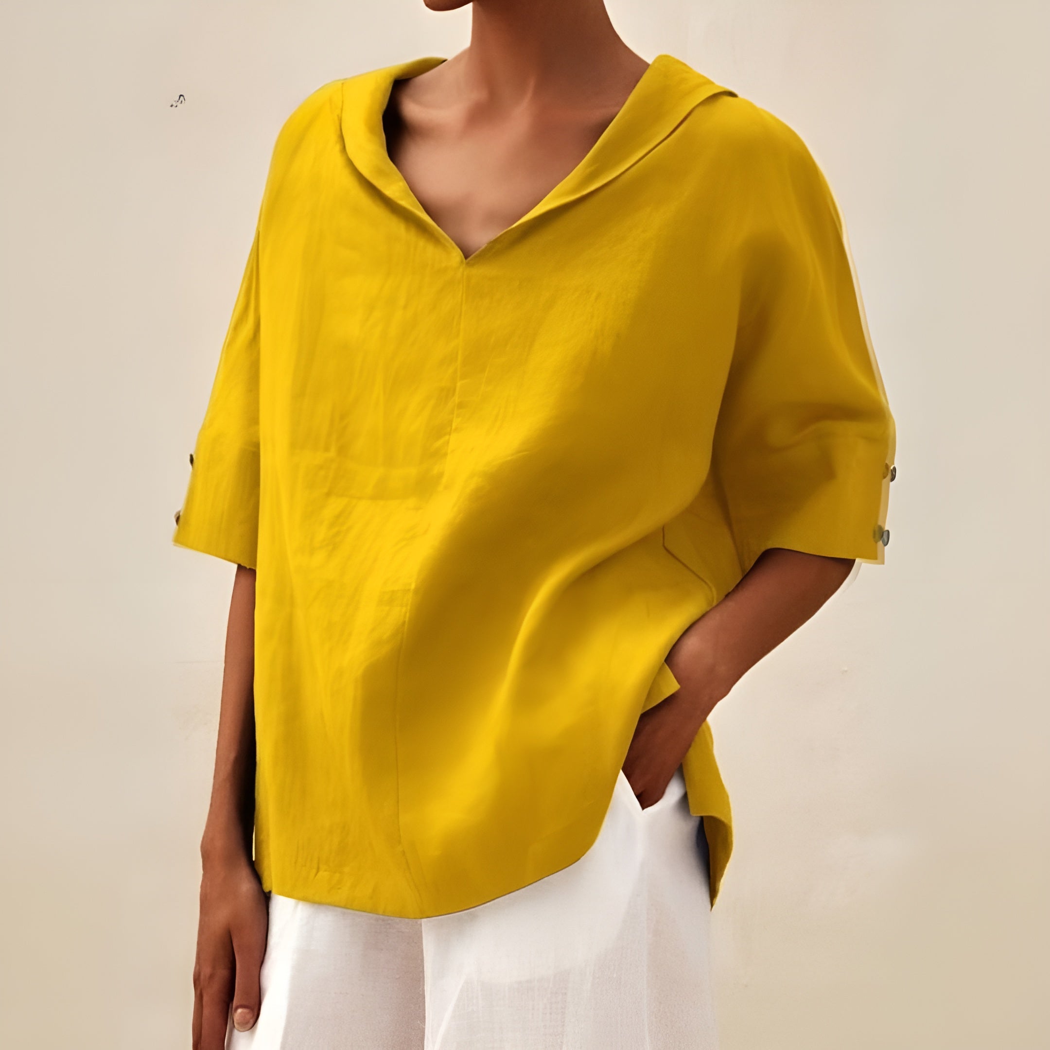 Runi™ | Bluse i Lin