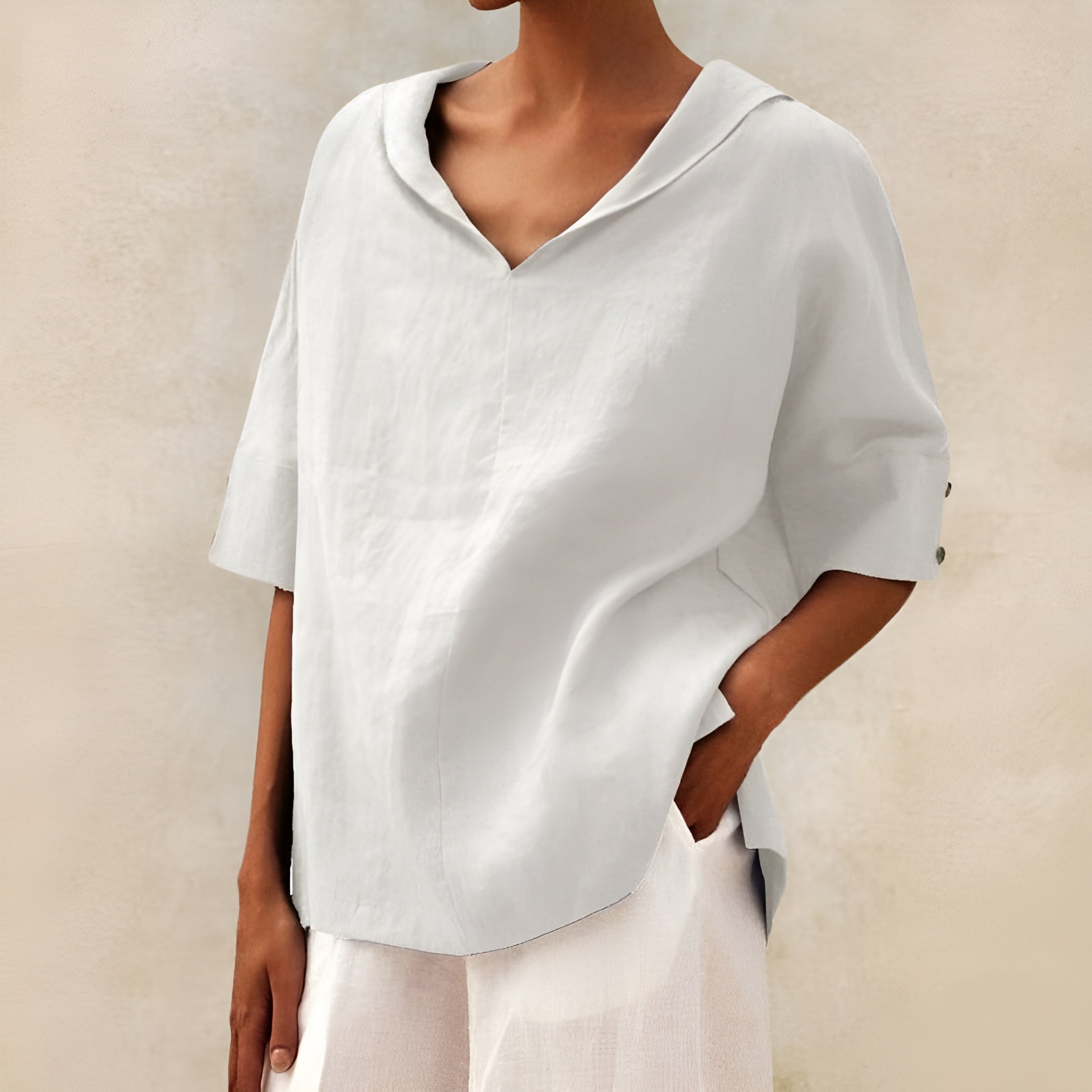 Runi™ | Bluse i Lin