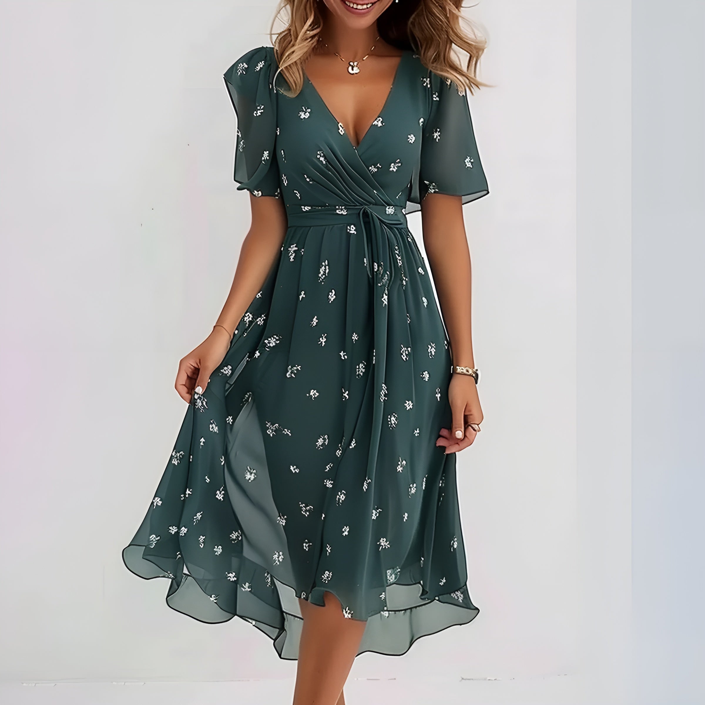 Maja – Elegant Sommer- og Vårkjole