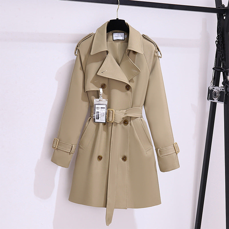 Olivia™ | Elegant Kort Trenchcoat