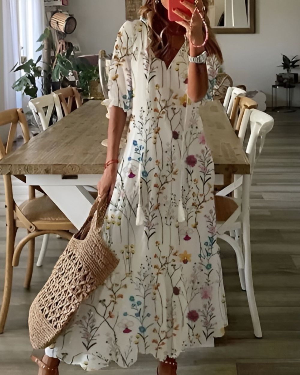 Celina™ | Boho Mage-dekkende Kjole