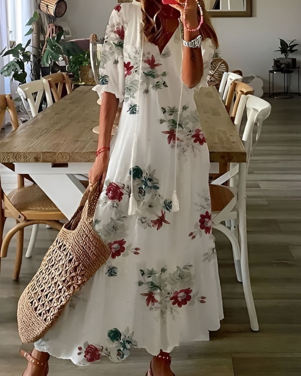 Celina™ | Boho Mage-dekkende Kjole