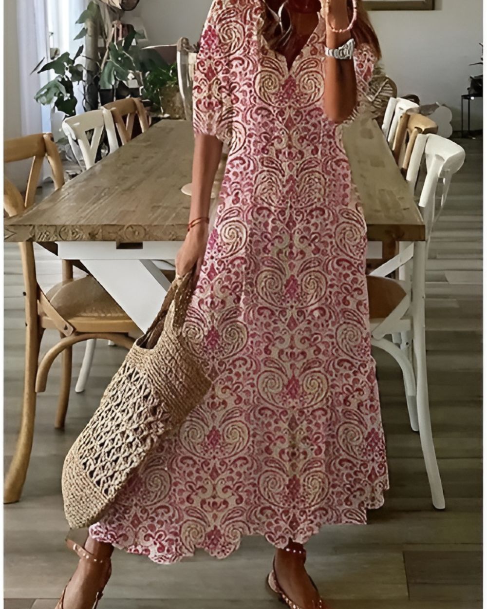 Celina™ | Boho Mage-dekkende Kjole
