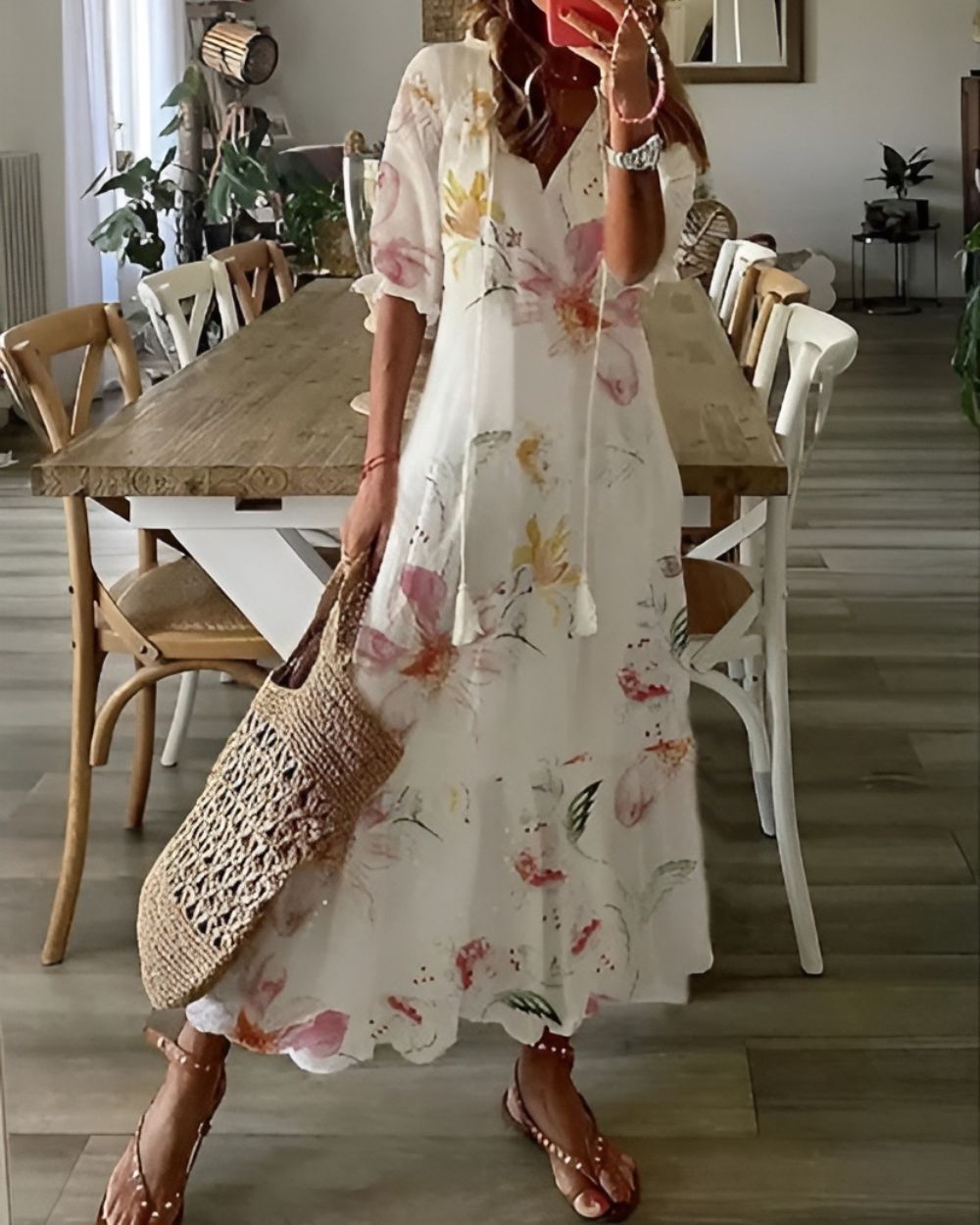 Celina™ | Boho Mage-dekkende Kjole