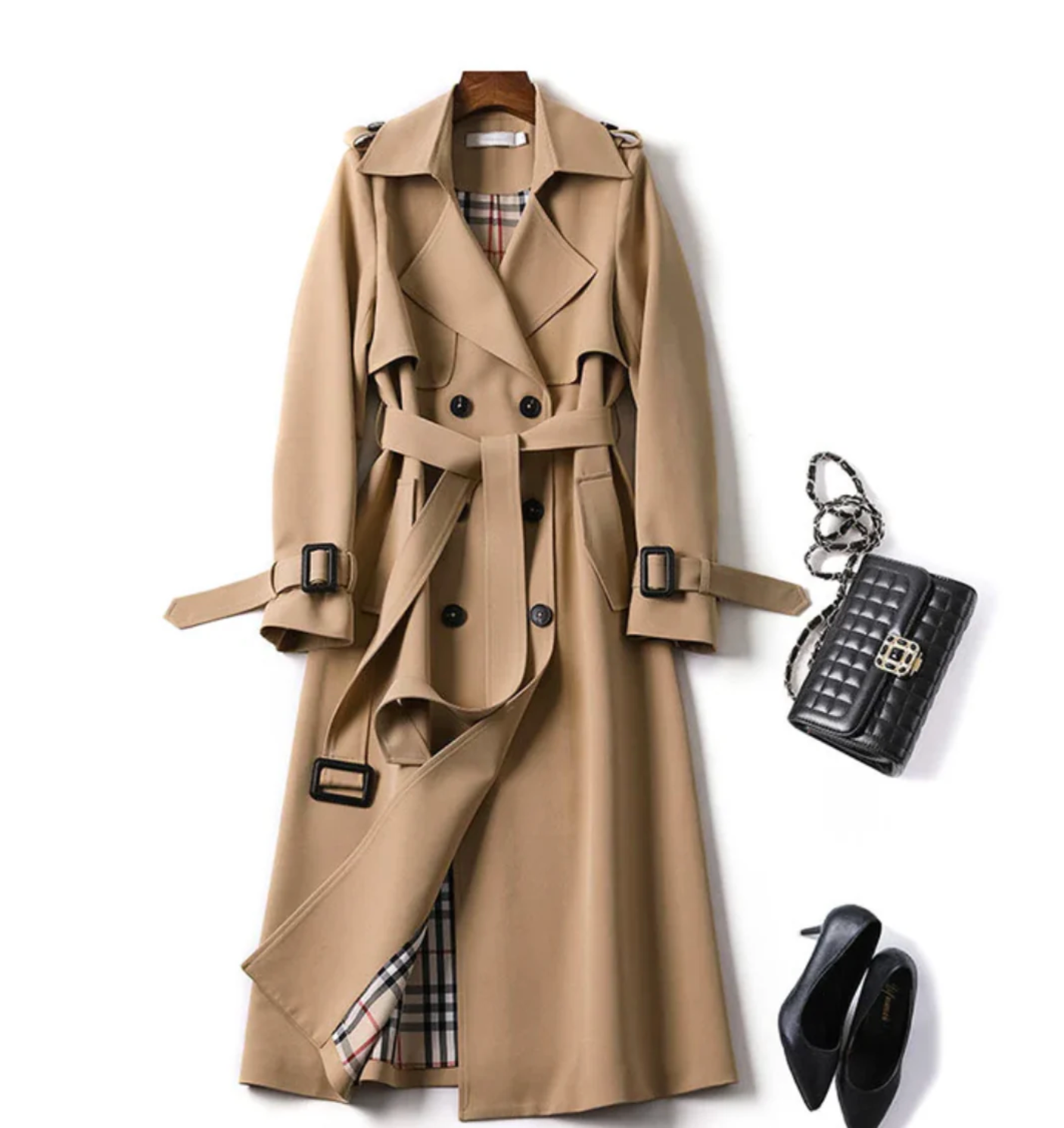 Berit™ | Tidløs Trenchcoat