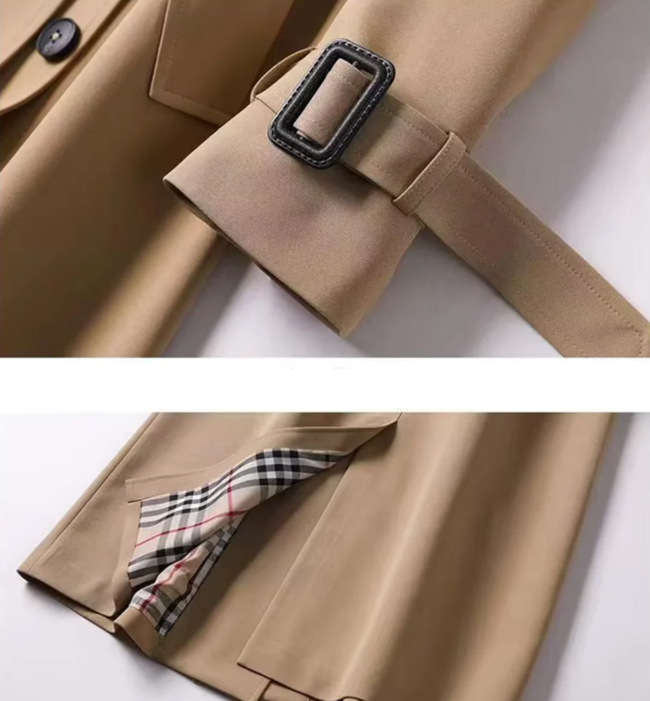 Berit™ | Tidløs Trenchcoat