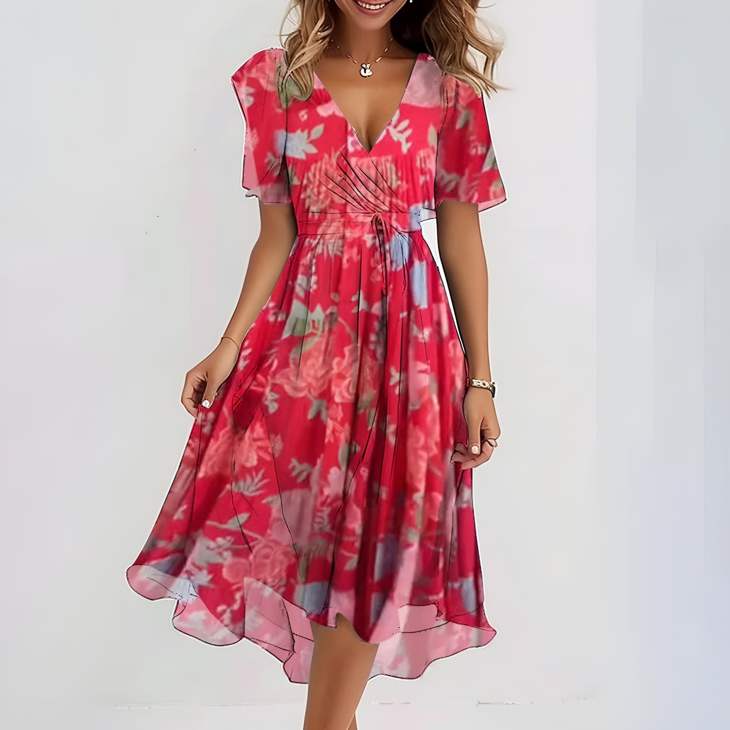 Maja – Elegant Sommer- og Vårkjole