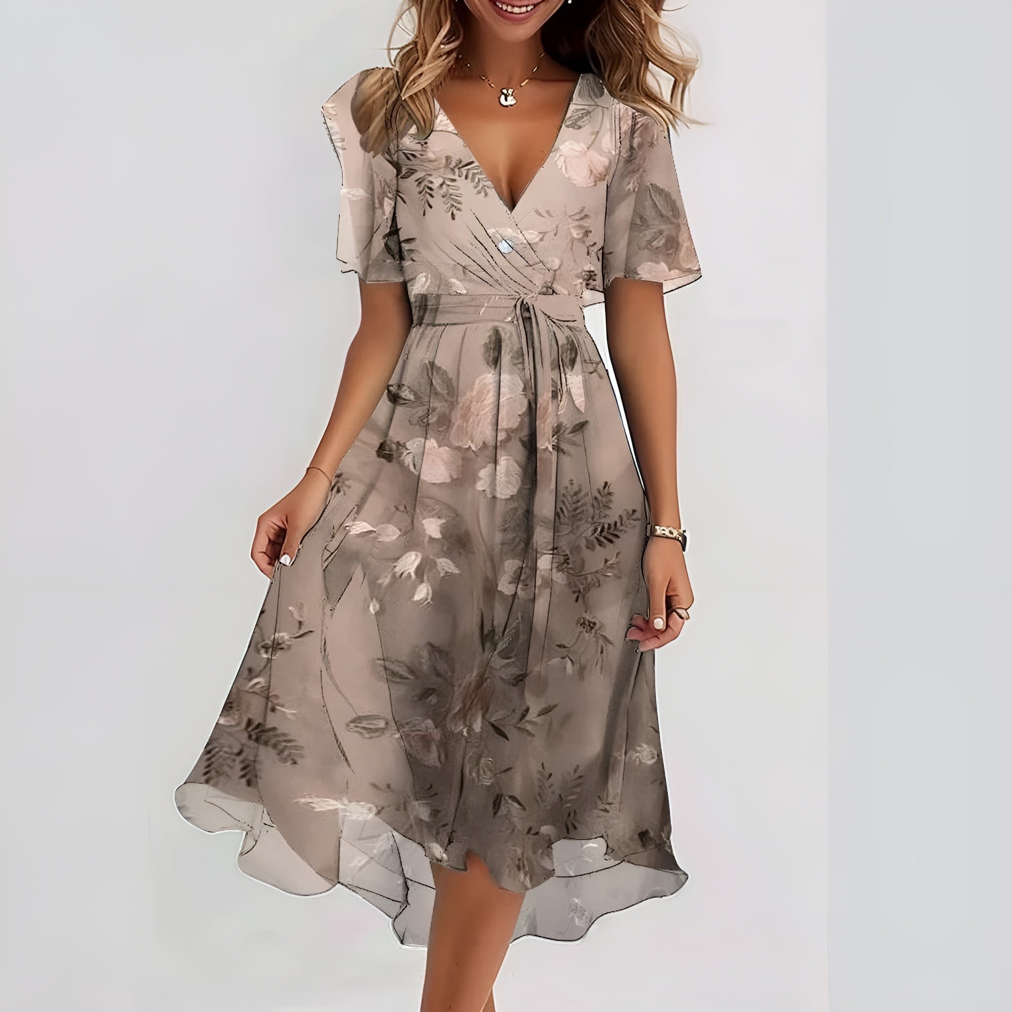 Maja – Elegant Sommer- og Vårkjole