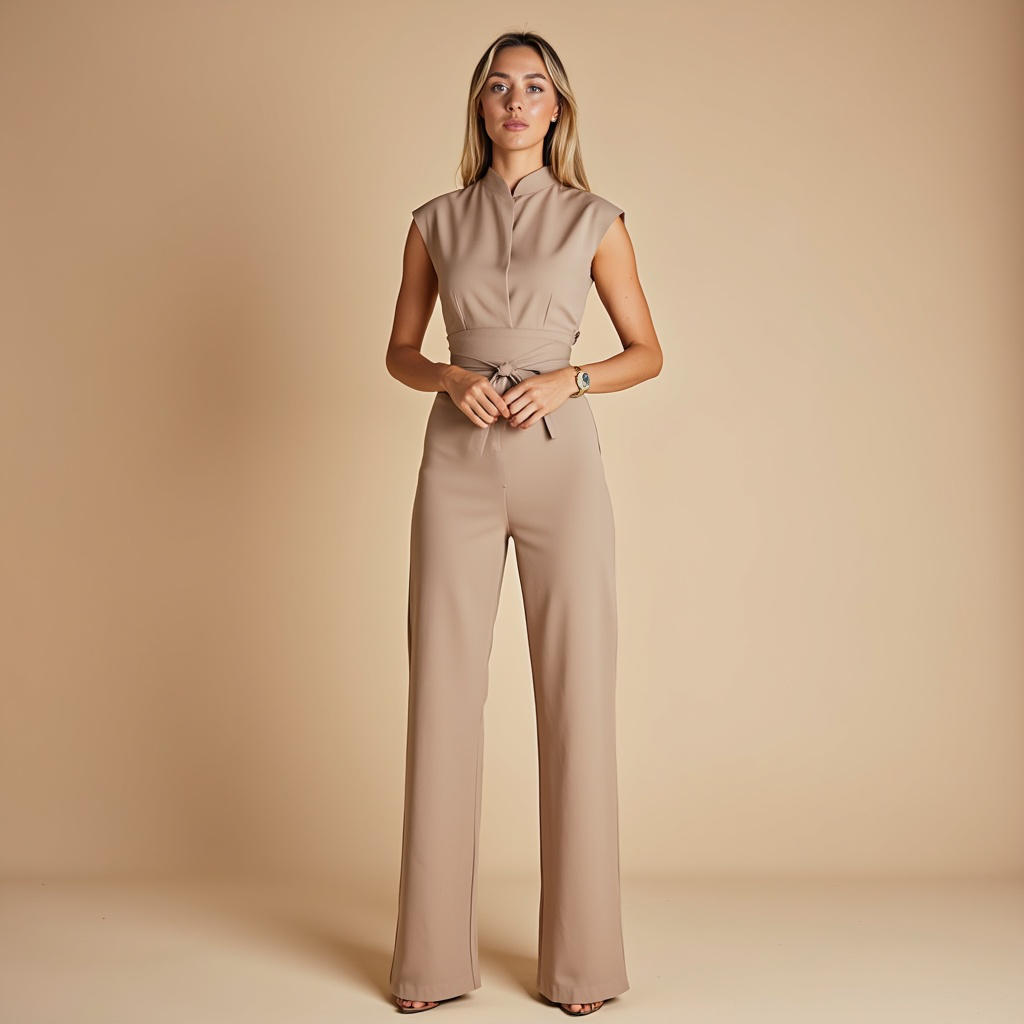 Emilia – Ermeløs Jumpsuit