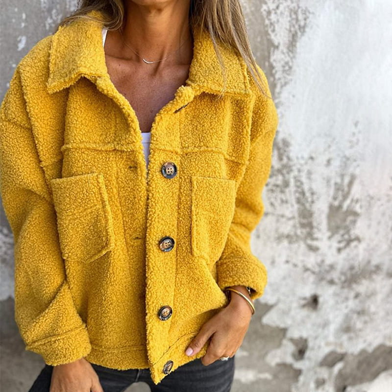 CLARA | CROPPAD JACKE MED VARME SLEGG FOR KVINNER